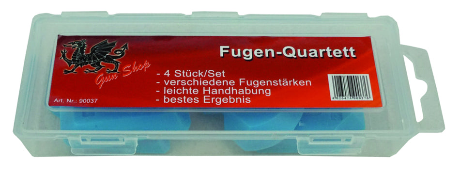 IRION Fugen-Quartett in Kunststoffbox 4-tlg. verschiedene Fugenabzieher