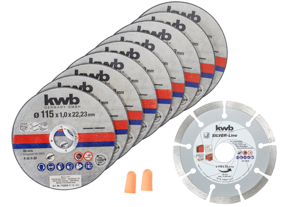 KWB Dünn+Diamant Trennscheibe 115 Dose