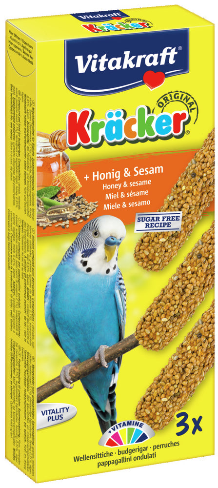 Vitakraft Kräcker Honig-Sesam 3er Sittich