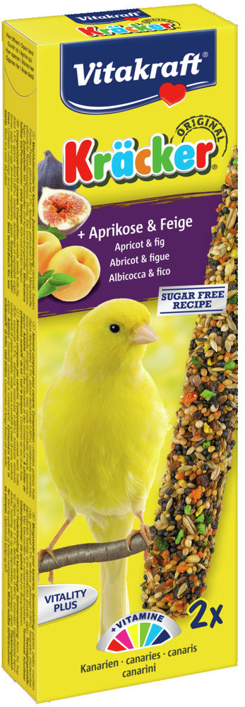 Vitakraft Kräcker Aprikose-Feige 2er Kanarien