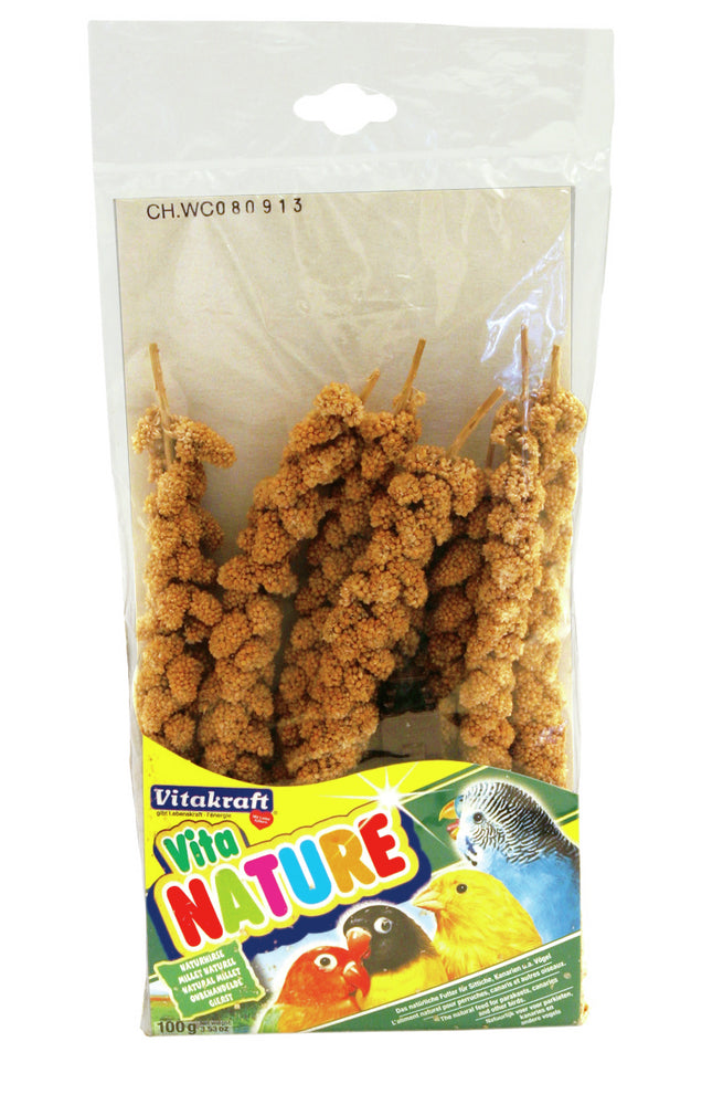 Vitakraft Sonderfutter Naturhirse 100g Vita Nature