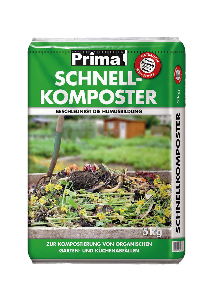 Prima Schnellkomposter 5kg Organisch-mineral. N-Dünger 3 und 1,5 und 1 ( und 6)