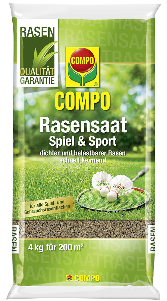Compo SAAT Spiel und Sport-Rasen 4kg EREG
