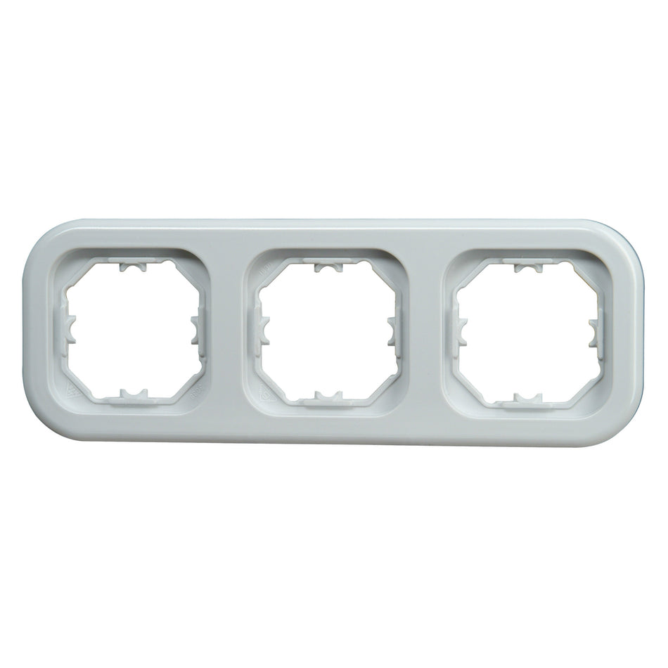 Kopp Abdeckrahmen 3-fach Donau