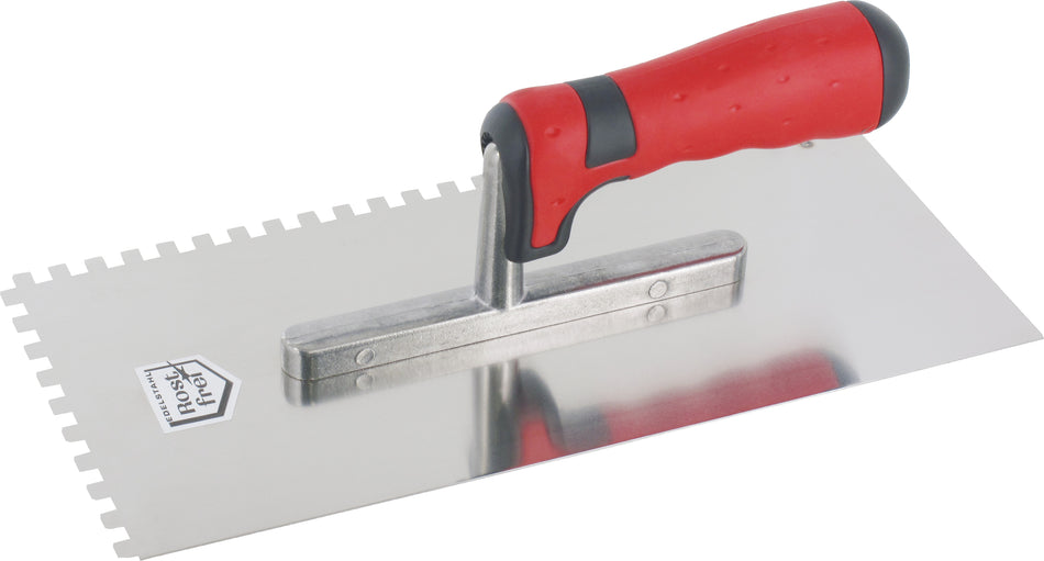 Triuso Glättekelle 28x13cm - 6mm-Zahnung