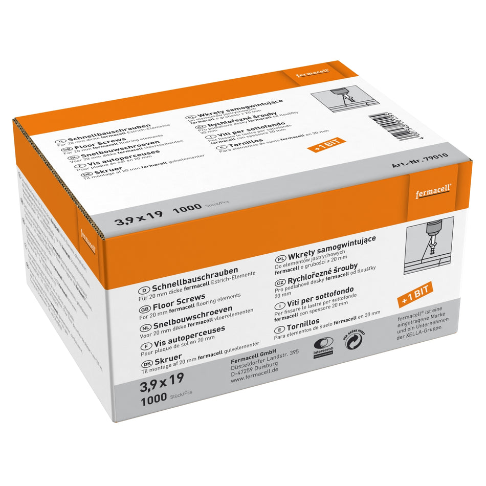 fermacell FC-Schnellbauschrauben 3,9x19 1000 St.