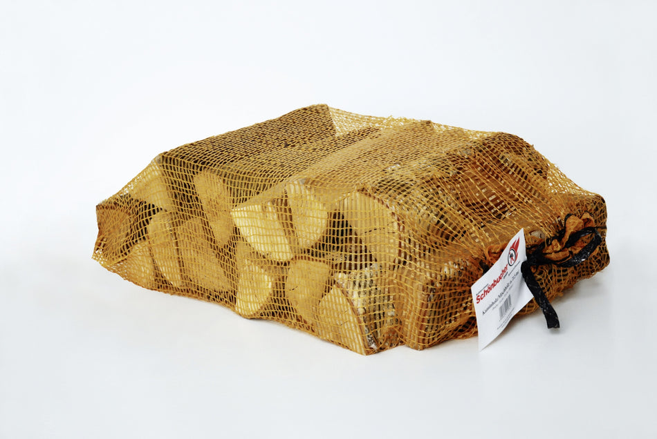 Schönbucher Kaminholz im Netz 12,5 dm³ Holzvolumen 21,5 rdm Raumvolumen