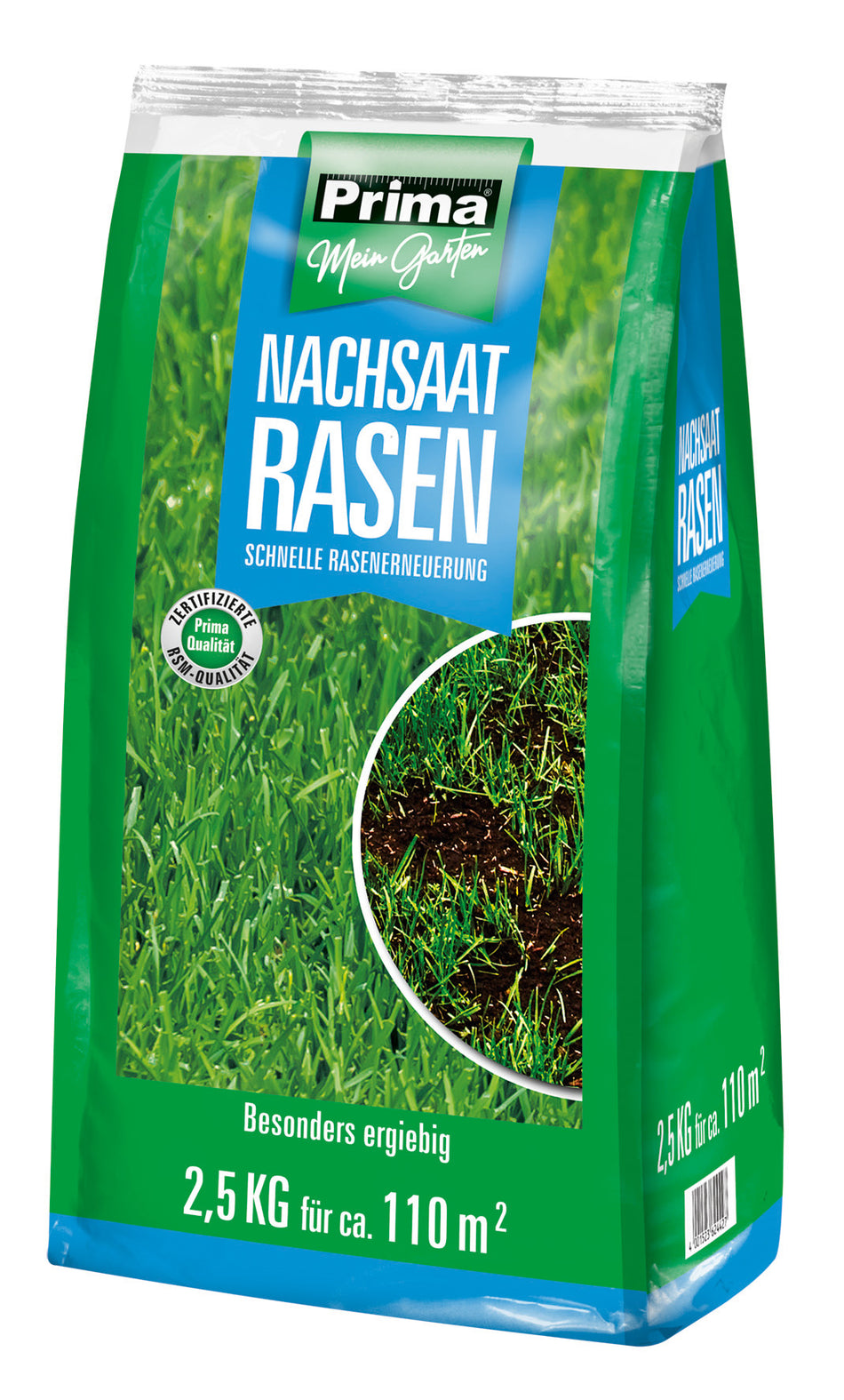 Prima Nachsaatrasen 2,5kg für 110m²