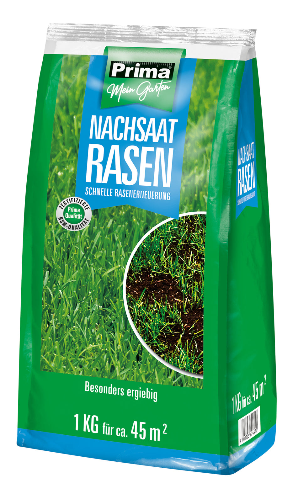 Prima Nachsaatrasen 1kg für 45m²