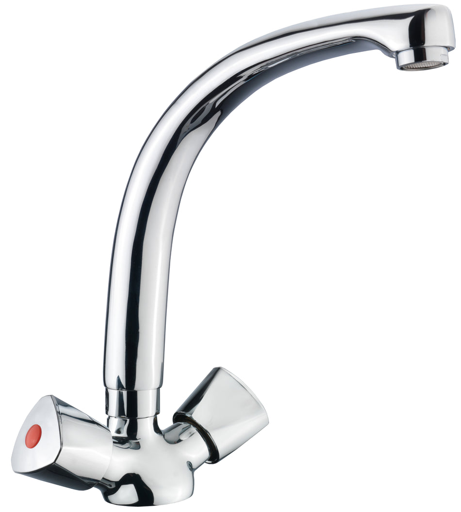 Cornat Spültisch-Einlochbatterie mit Gussauslauf Lisa 1940