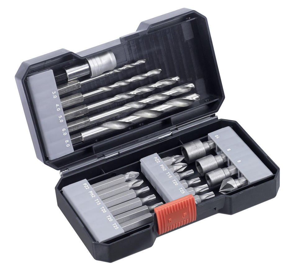 KWB Bit-Bohrerbox 22tlg. S-Box