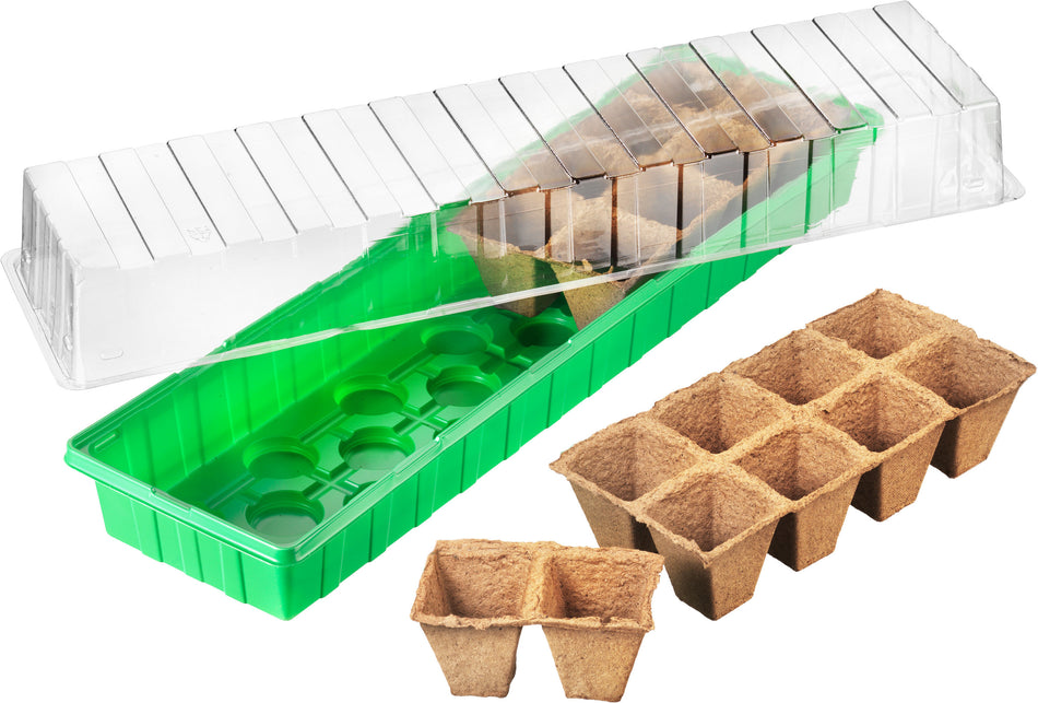 Connex Zimmergewächshaus mit 16 Anzuchttöpfen