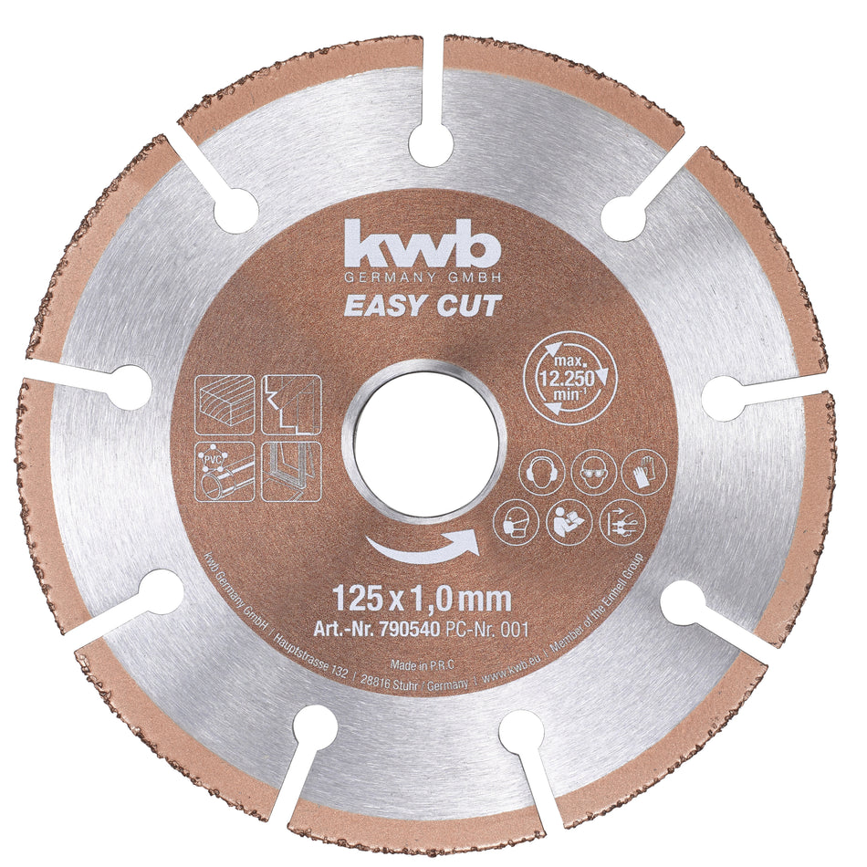 KWB Trennscheibe HM Ø125mm Easy Cut