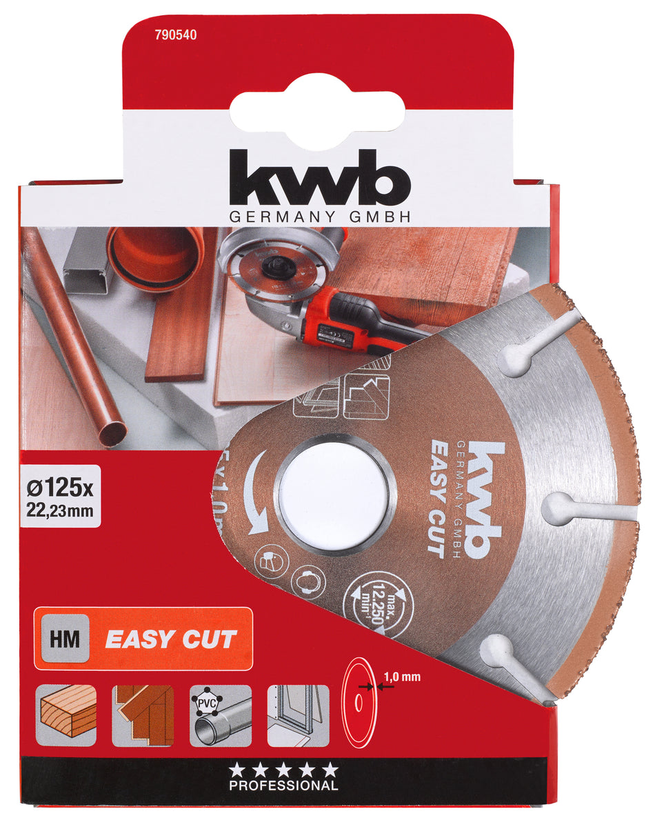 KWB Trennscheibe HM Ø125mm Easy Cut