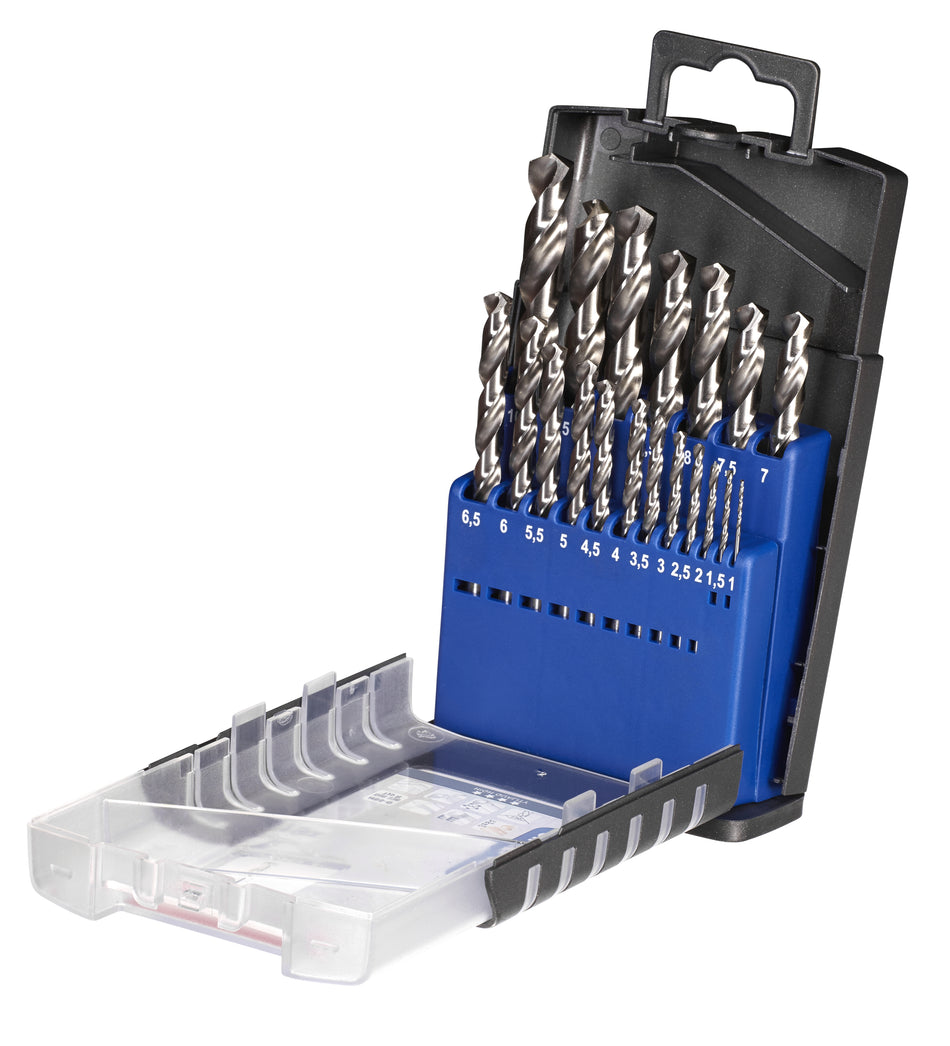 KWB Spiralbohrersatz, 19-tlg. SILVER STAR HSS