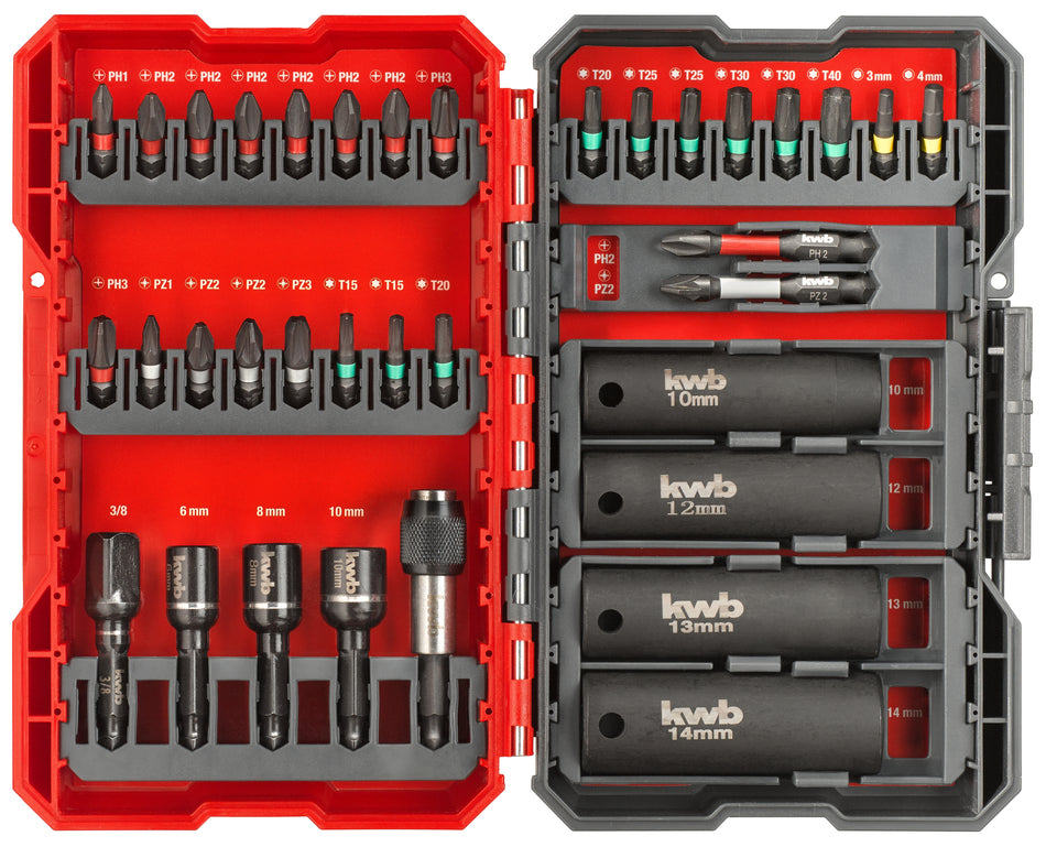 KWB Bit-Box in L-Box 35tlg.
