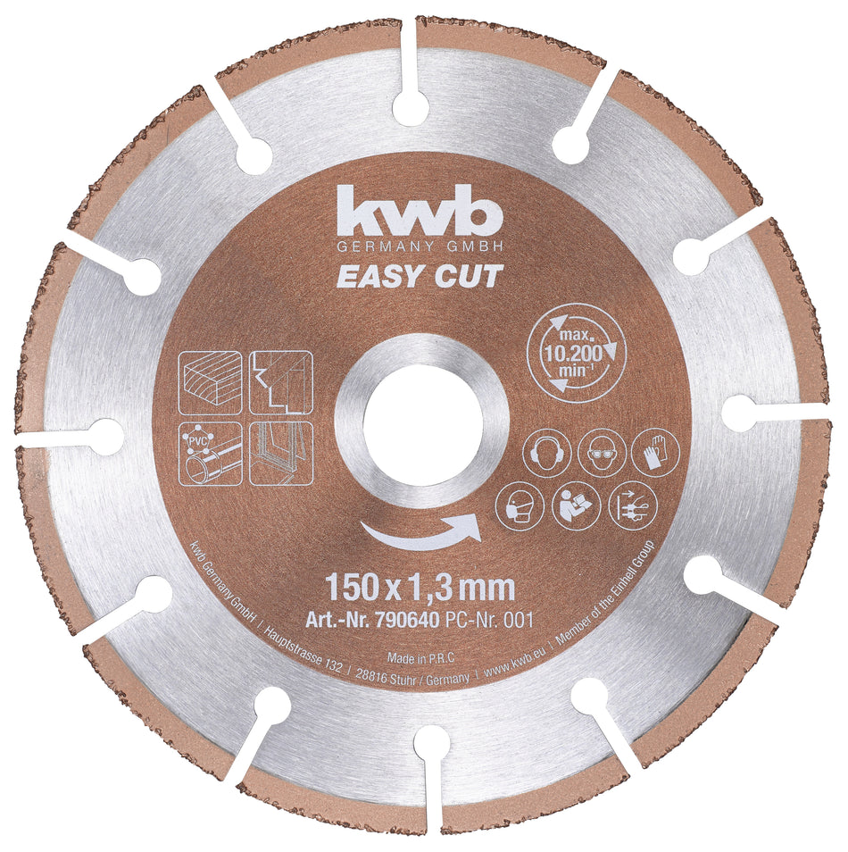 KWB Trennscheibe HM Ø150mm Easy Cut
