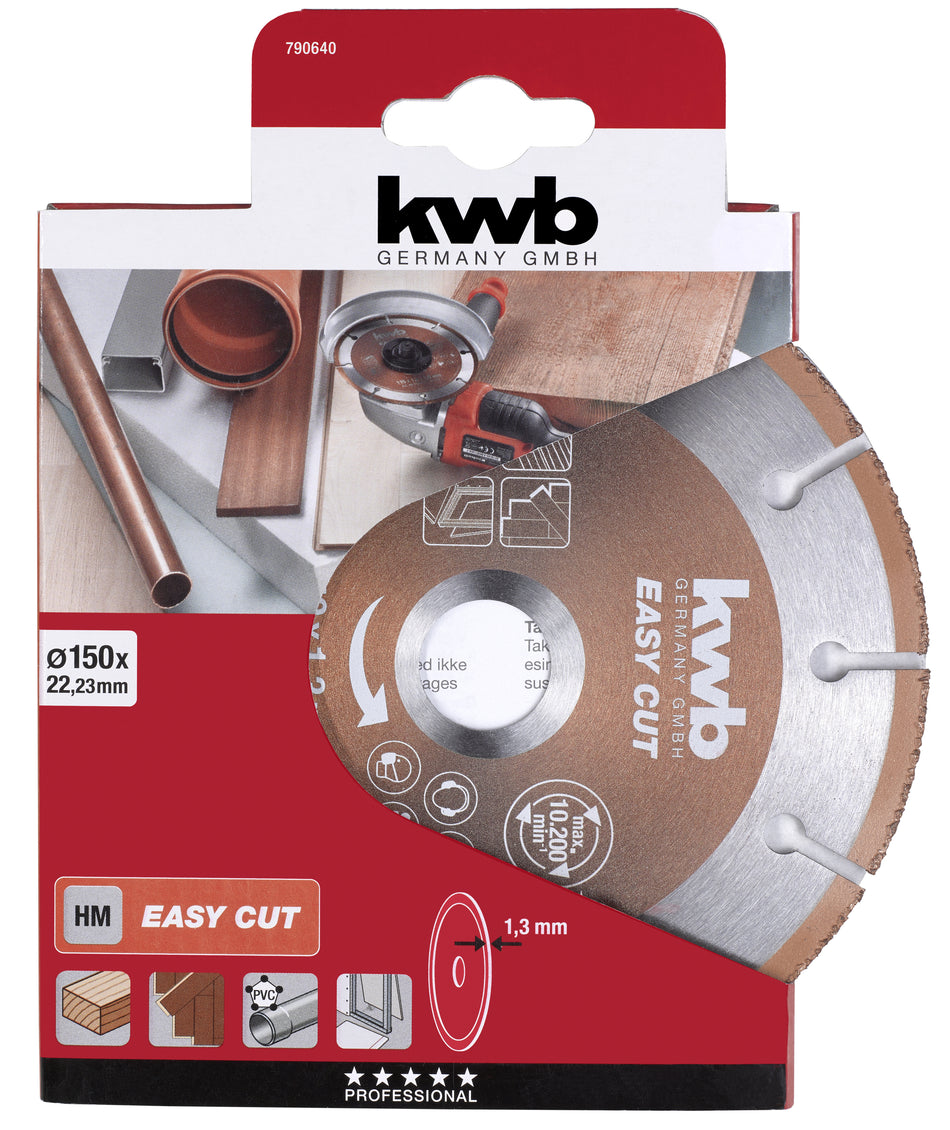 KWB Trennscheibe HM Ø150mm Easy Cut