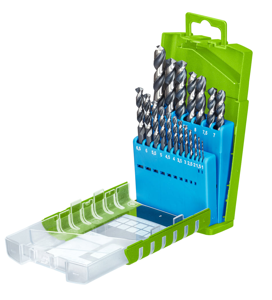 KWB Metallbohrer-Satz 19-tlg. HI-NOX HSS