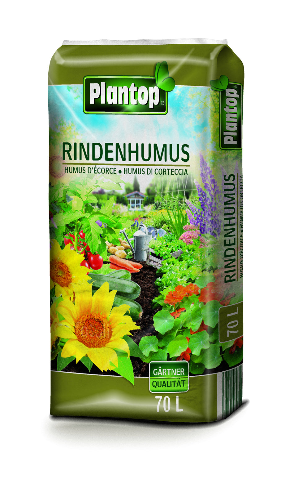 Plantop Rindenhumus 70l Körnung 0-20 mm