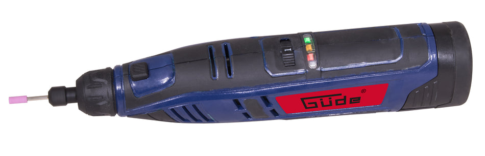 Güde High-Speed-Schleifer 12 V/1,3 Ah mit Zubehörset 45-tlg. HSS12-131-04B