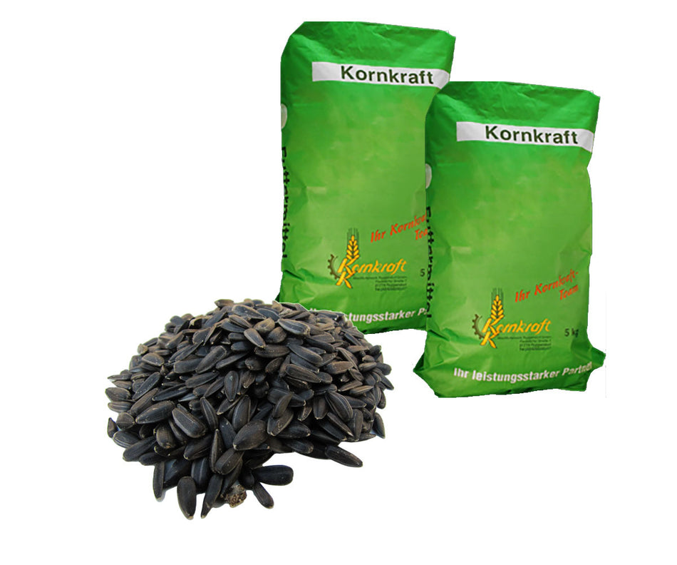 Sonnenblumenkerne schwarz Vogelfutter