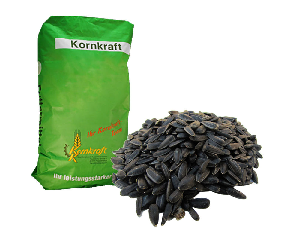 Sonnenblumenkerne schwarz Vogelfutter