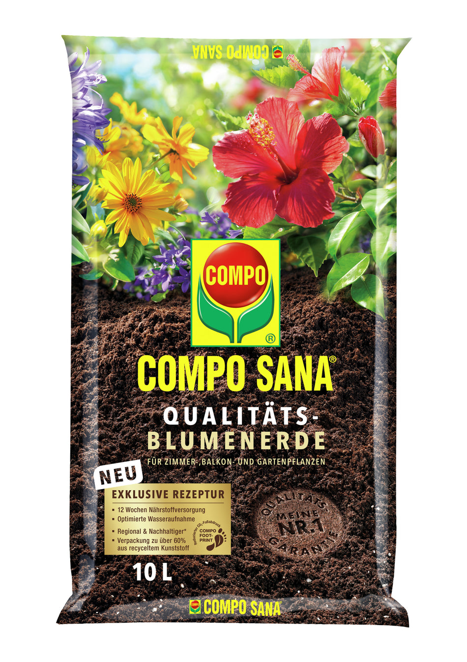 Compo Qualitäts Blumenerde SANA