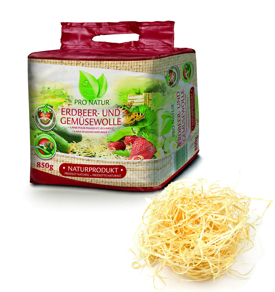 Pro Natur Gemüse- und Erdbeerwolle 850g