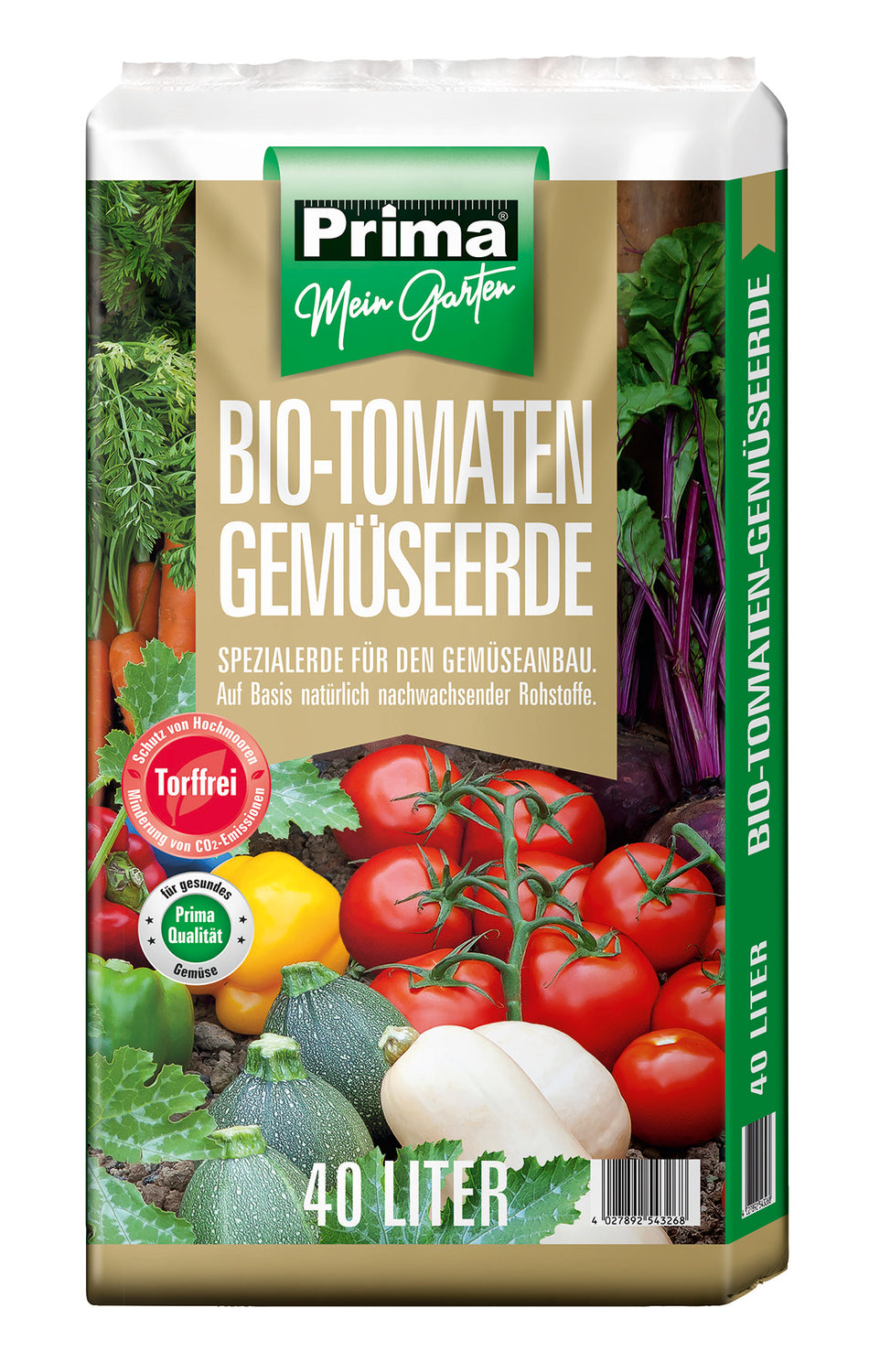 Prima BIO Tomaten- und Gemüseerde 40l