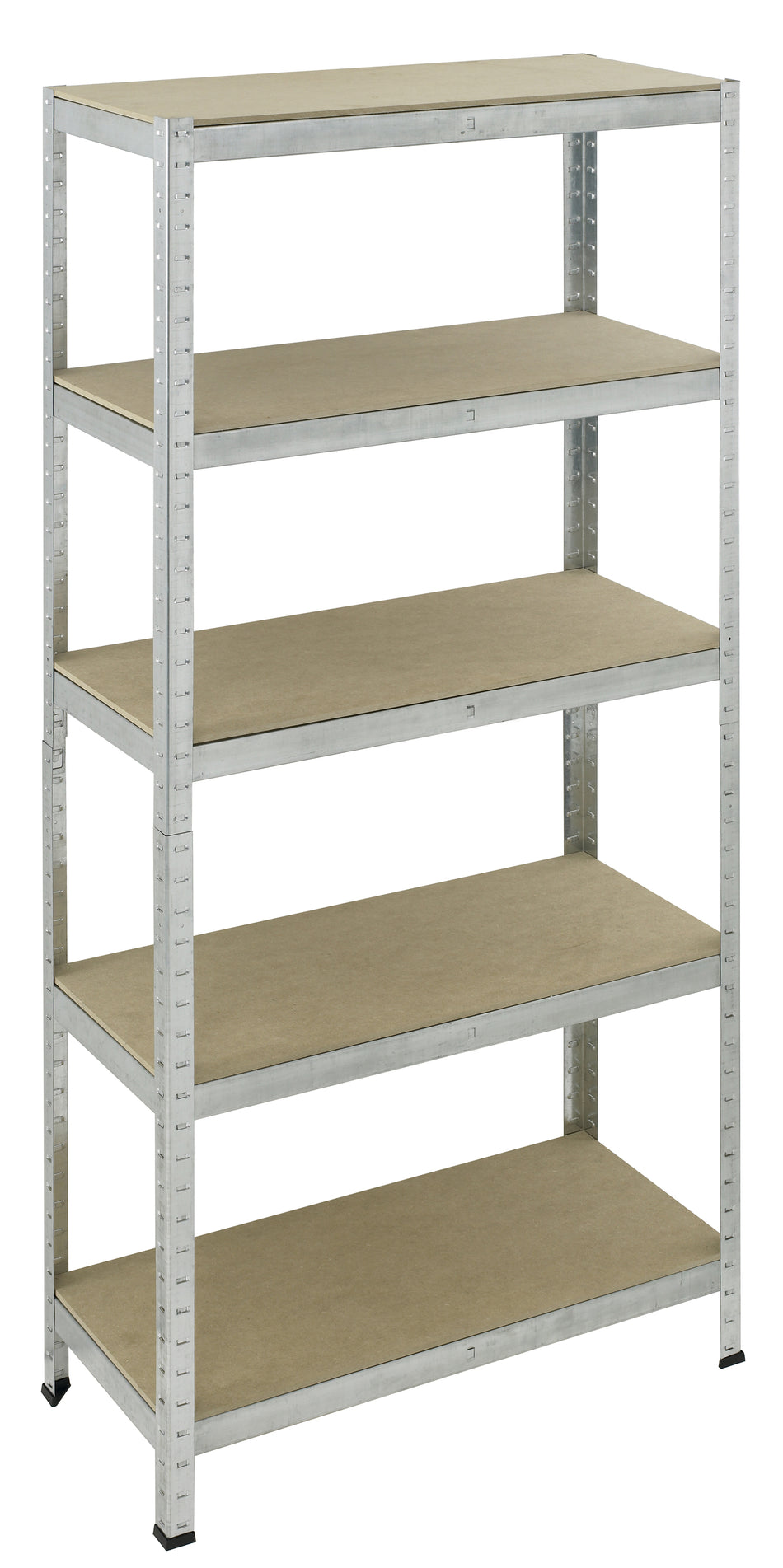 pro-bau-tec Schwerlaststeckregal verzinkt 180x90x40 cm