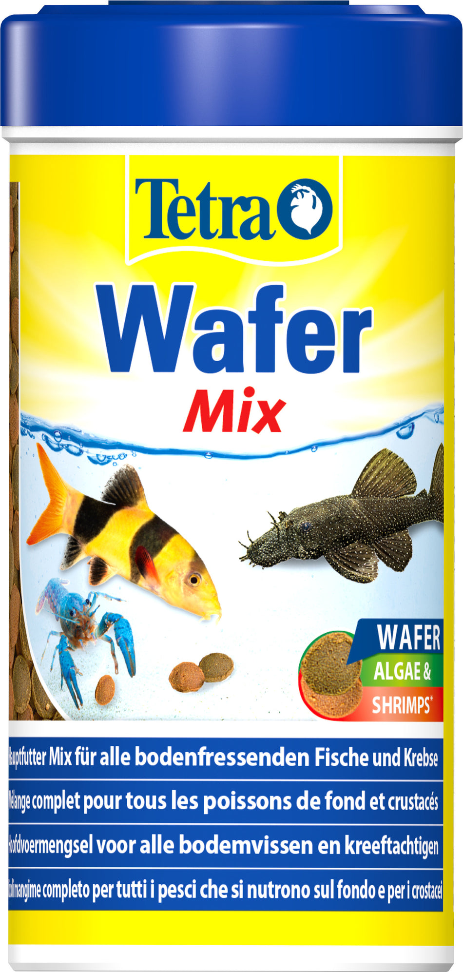 Tetra Hauptfutter für alle Bodenfische und Krebse 250 ml WaferMix