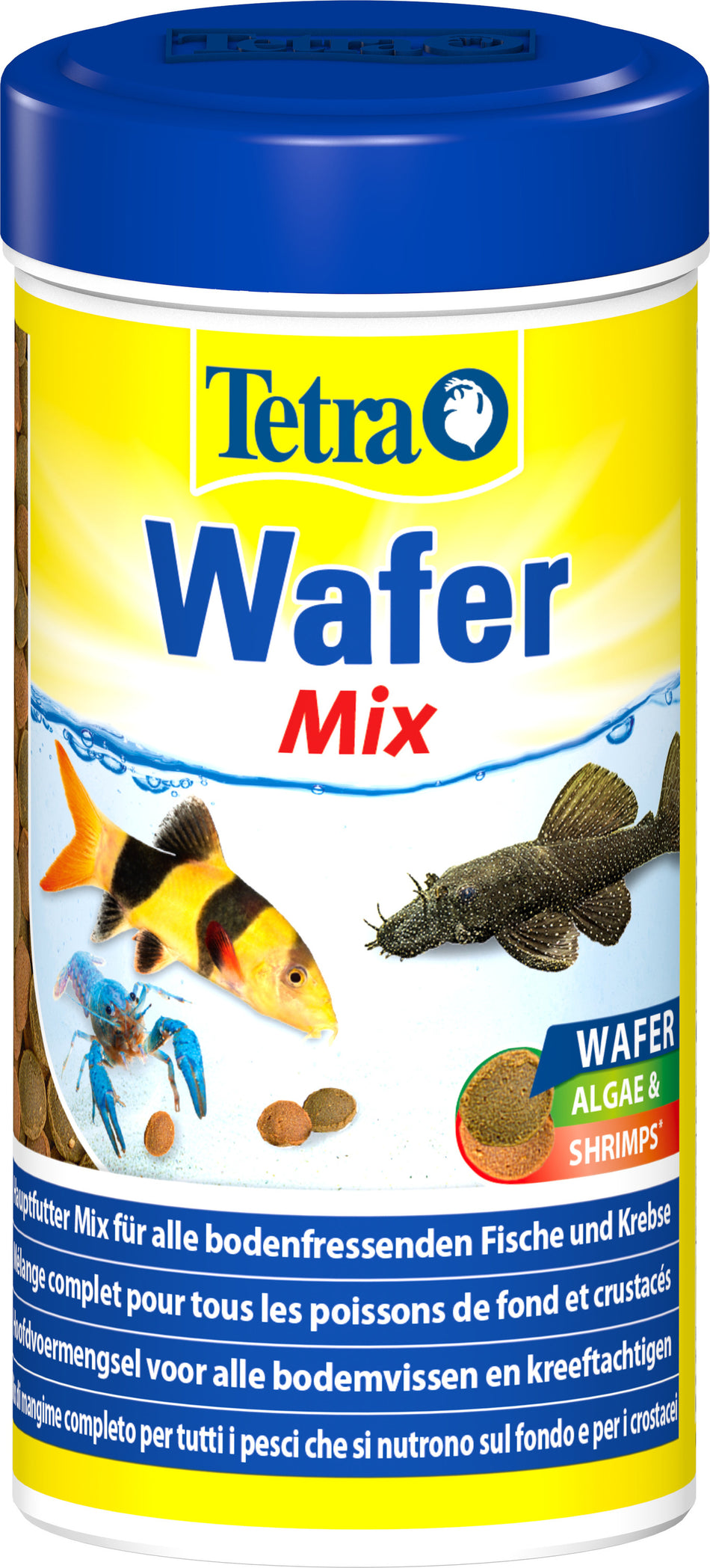 Tetra Hauptfutter für alle Bodenfische und Krebse 250 ml WaferMix
