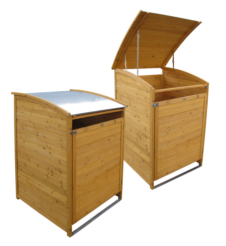 Habau Mülltonnenbox-Set 120 und 240 Liter Plus