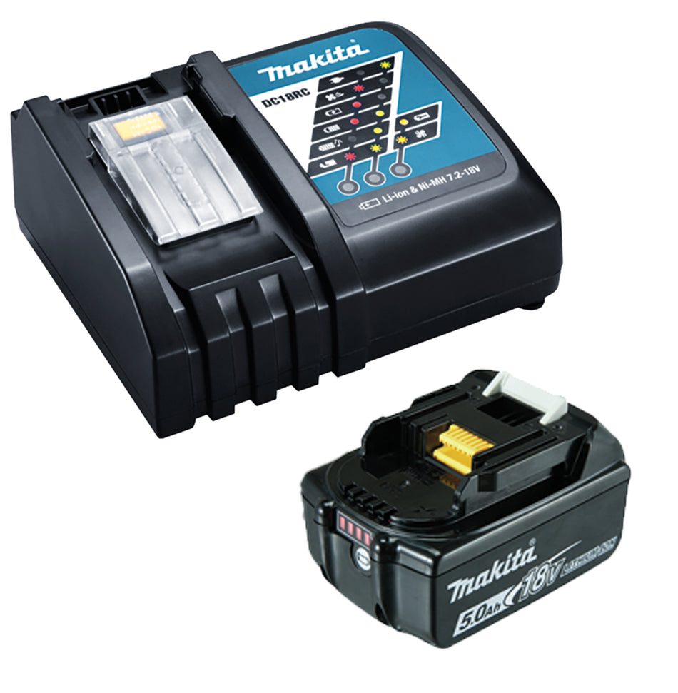 Makita Power Source Kit Li 18,0V/5Ah 1 Akku und Ladegerät