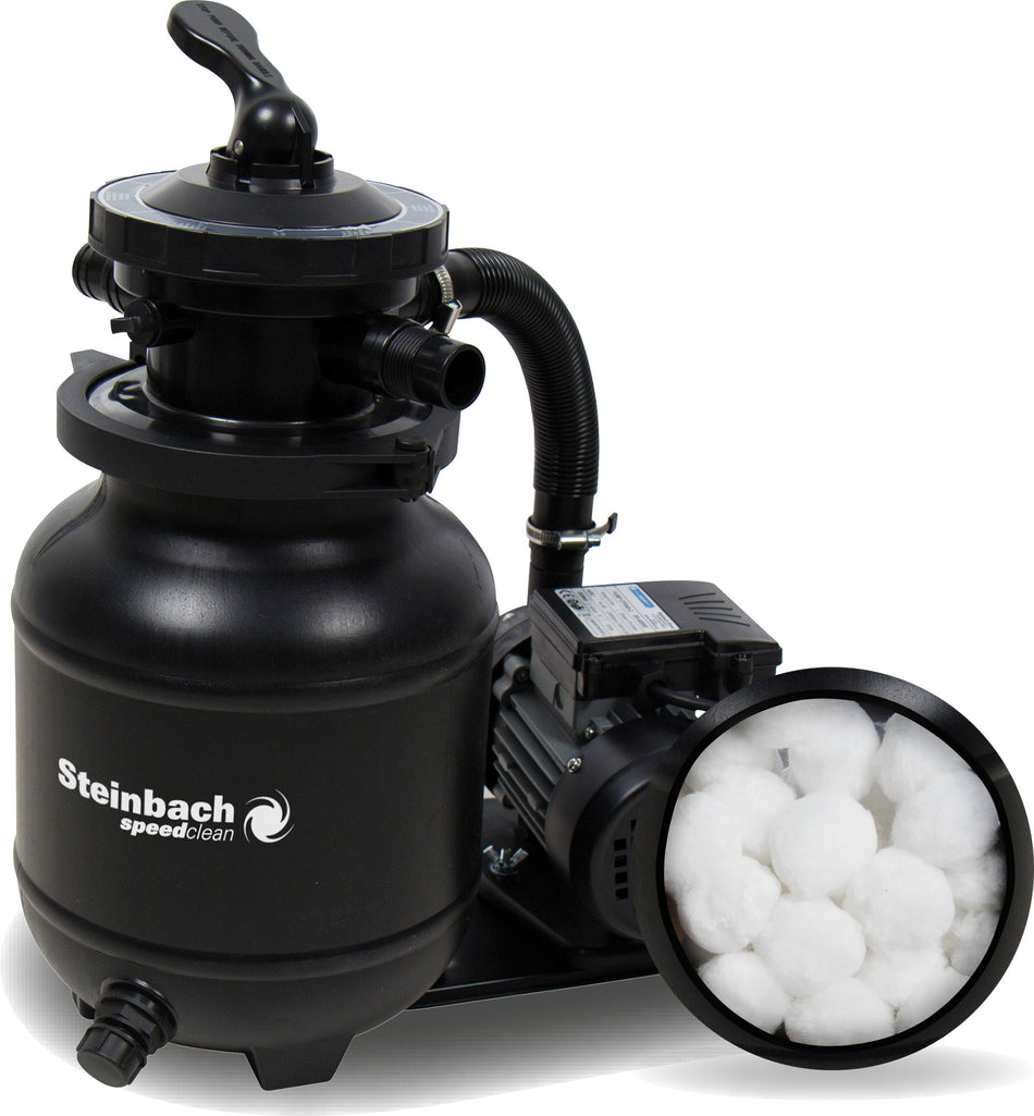 Steinbach Filteranlage mit Active Balls+ Umwälzleistung