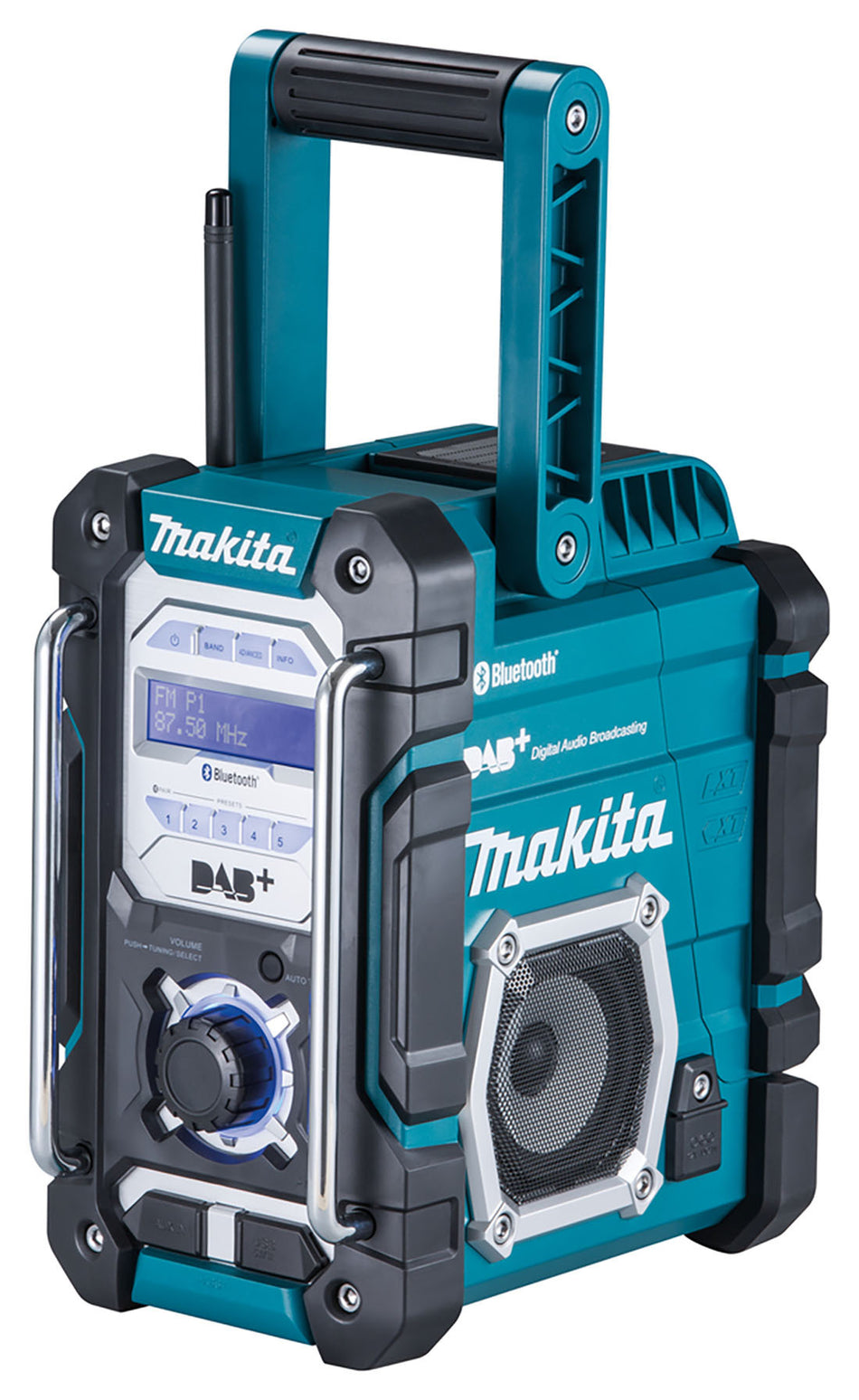 Makita Akku-Baustellenradio 7,2-18 V mit DAB+ und Bluetooth, ohne Akku
