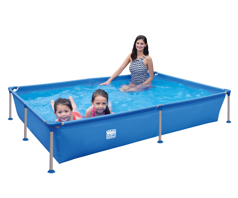 Happy People Stahlrahmenpool 228x159x42cm