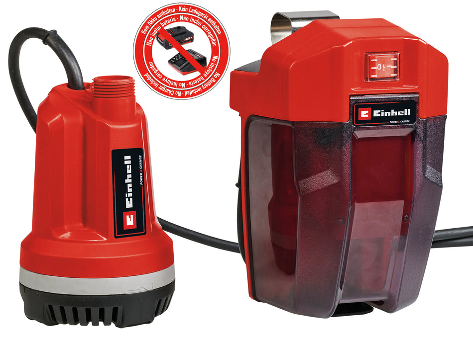 Einhell Akku-Klarwasserpumpe GE-PP 18 RB Li - Solo