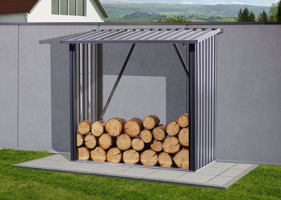 Floraworld Kaminholzregal L 150 x 75 x 154 cm