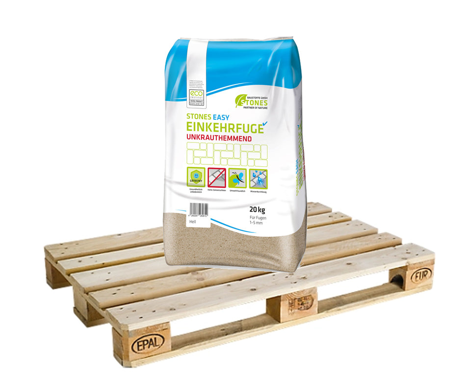Stones Baustoffe Fugensand Einkehrfuge 1000kgauf Palette Easy