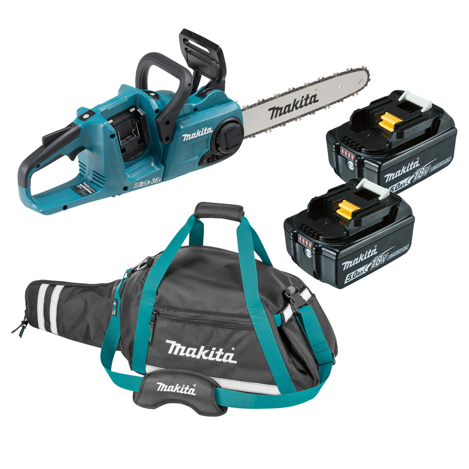 Makita Akku-Kettensäge 2x 18 V