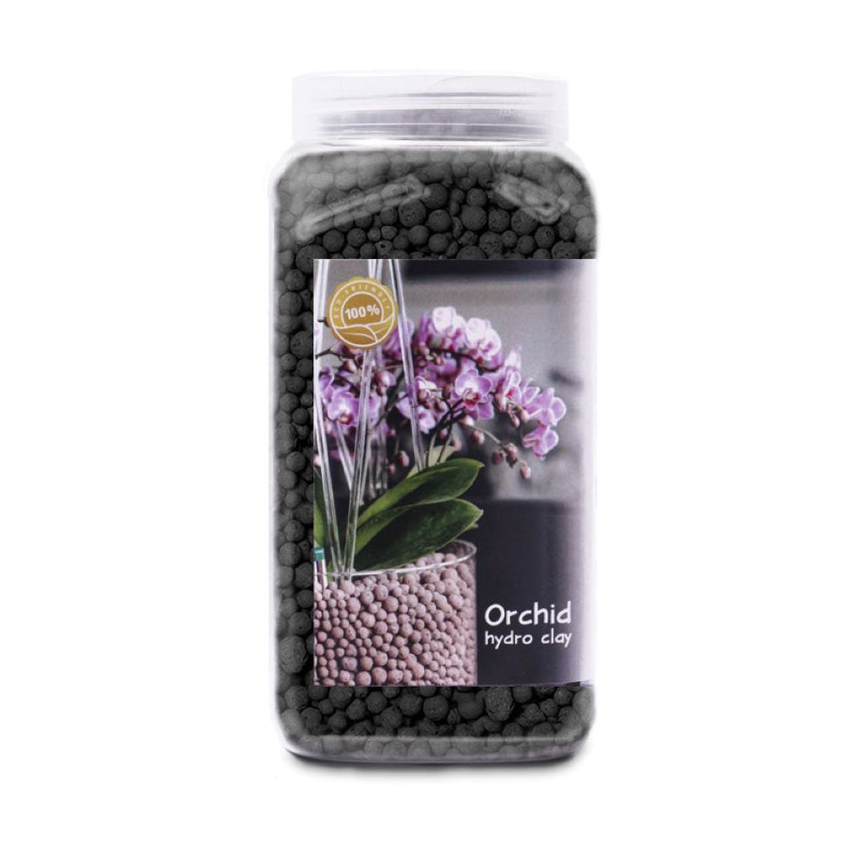 Farbiger Pflanzton charcoal