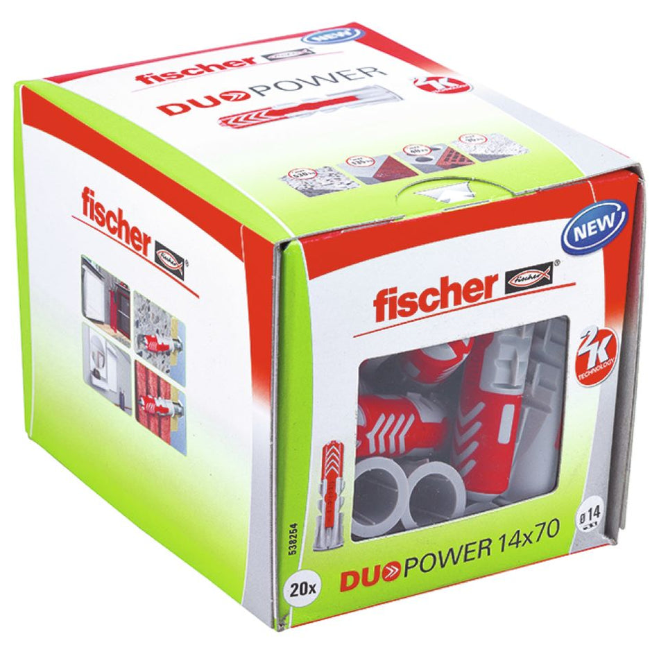 Fischer Universaldübel LD 14x70 mm (20 Stück) Duopower