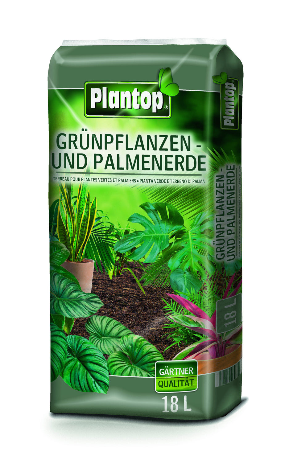 Plantop Plantop Grünpflanzen- Palmenerde 18l
