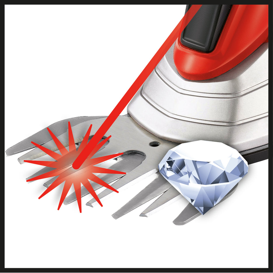 Einhell Akku-Gras- und Strauchschere GE-CG 7,2 Li