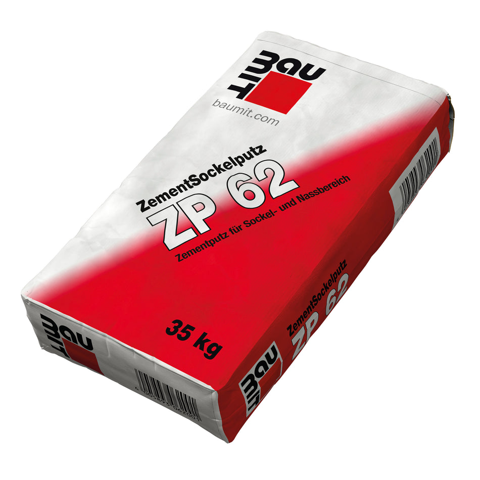 Zementsockelputz ZP 62 35kg Körnung 0-1,2mm